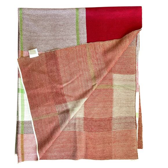 Storehouse Red Plaid Throw Blanket 50"x60" - Picture 6 of 6